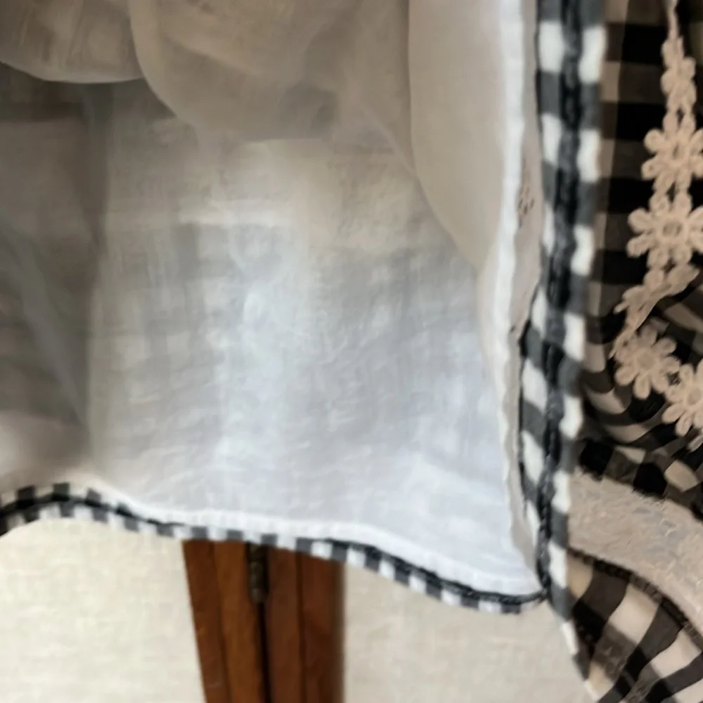 J. Crew stylish gingham